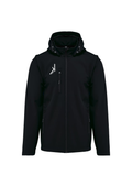 Veste pluie softshell - manches et capuche amovibles