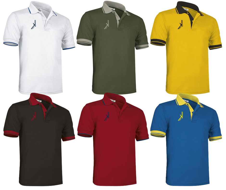 POLO Coton MC bicolore